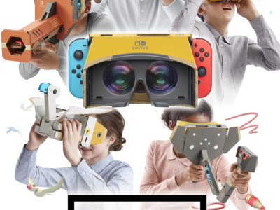 Je rêve de carton [Nintendo Labo kit VR, Switch]